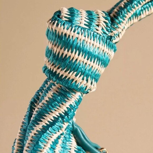 The Brigitte Satchel by Melie Bianco: Raffia Edition for Anthropologie - Picture 3 of 3